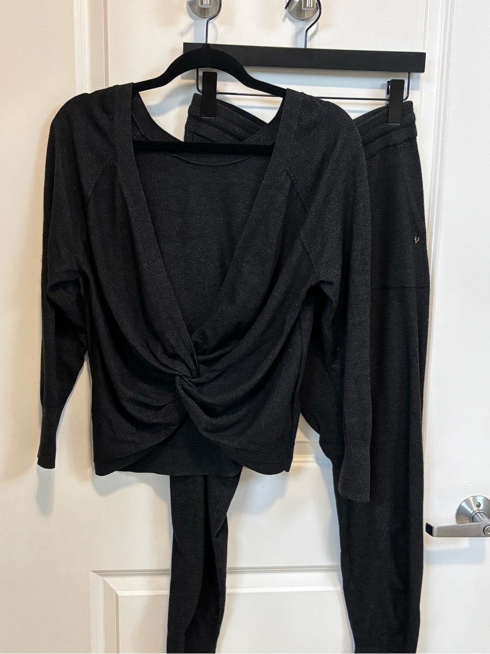 Victoria's Secret Gray Twist-Back Lounge Set